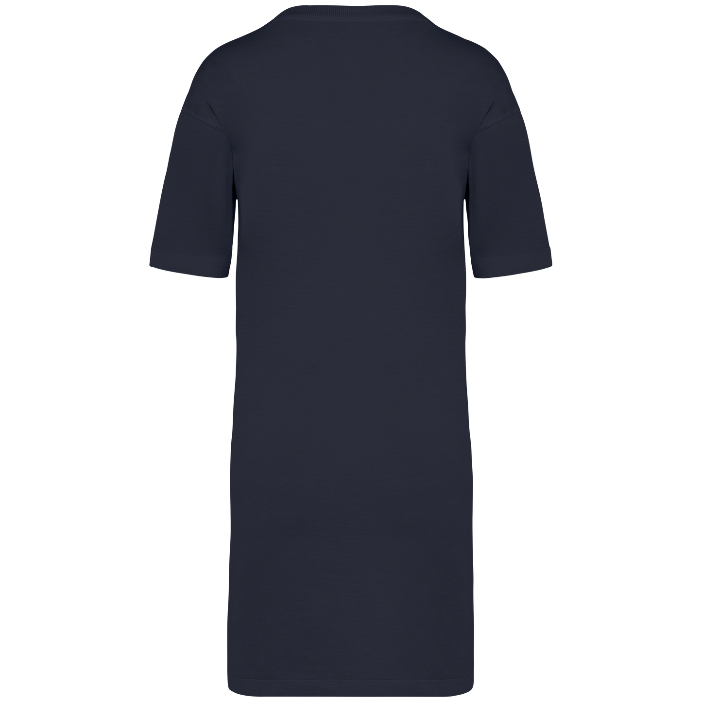 The Hollis T-Shirt Kleid - Washed Coal Grey