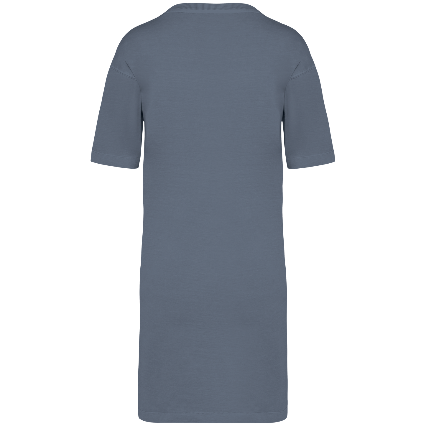 The Hollis T-Shirt Kleid - Washed Mineral Grey