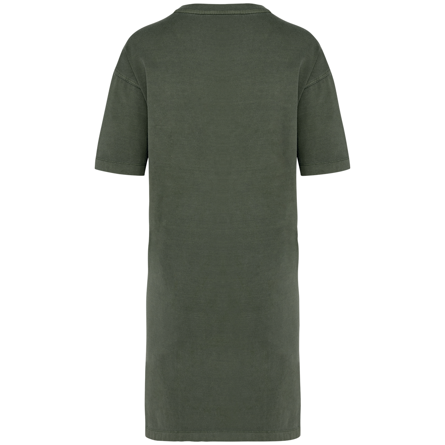 The Hollis T-Shirt Kleid - Washed Organic Khaki