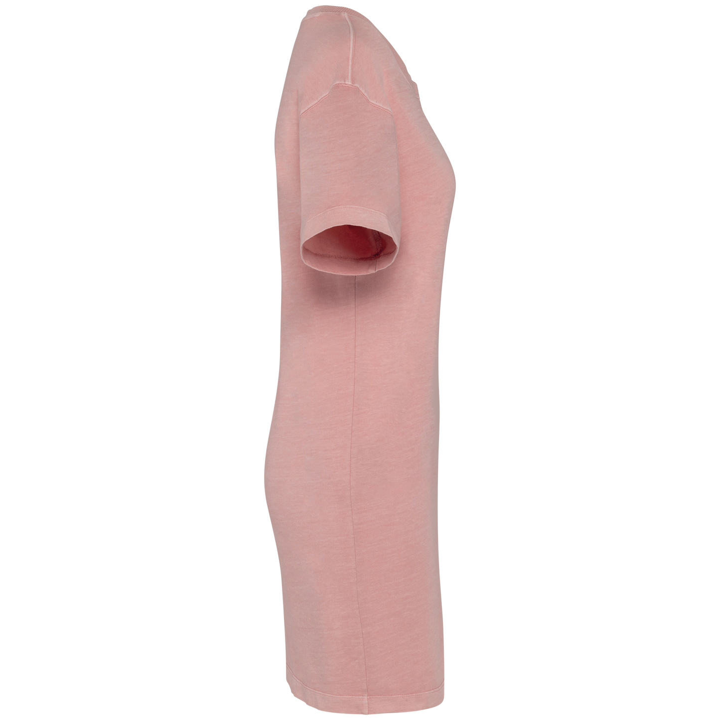 The Hollis T-Shirt Kleid - Washed Petal Rose