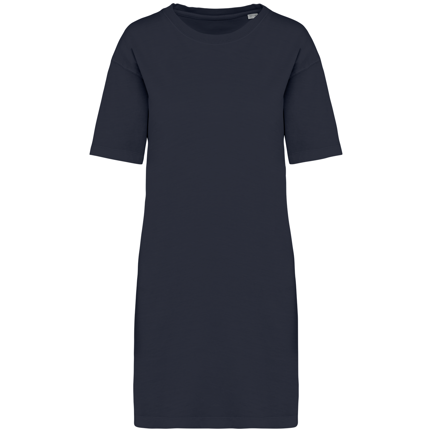 The Hollis T-Shirt Kleid - Washed Coal Grey