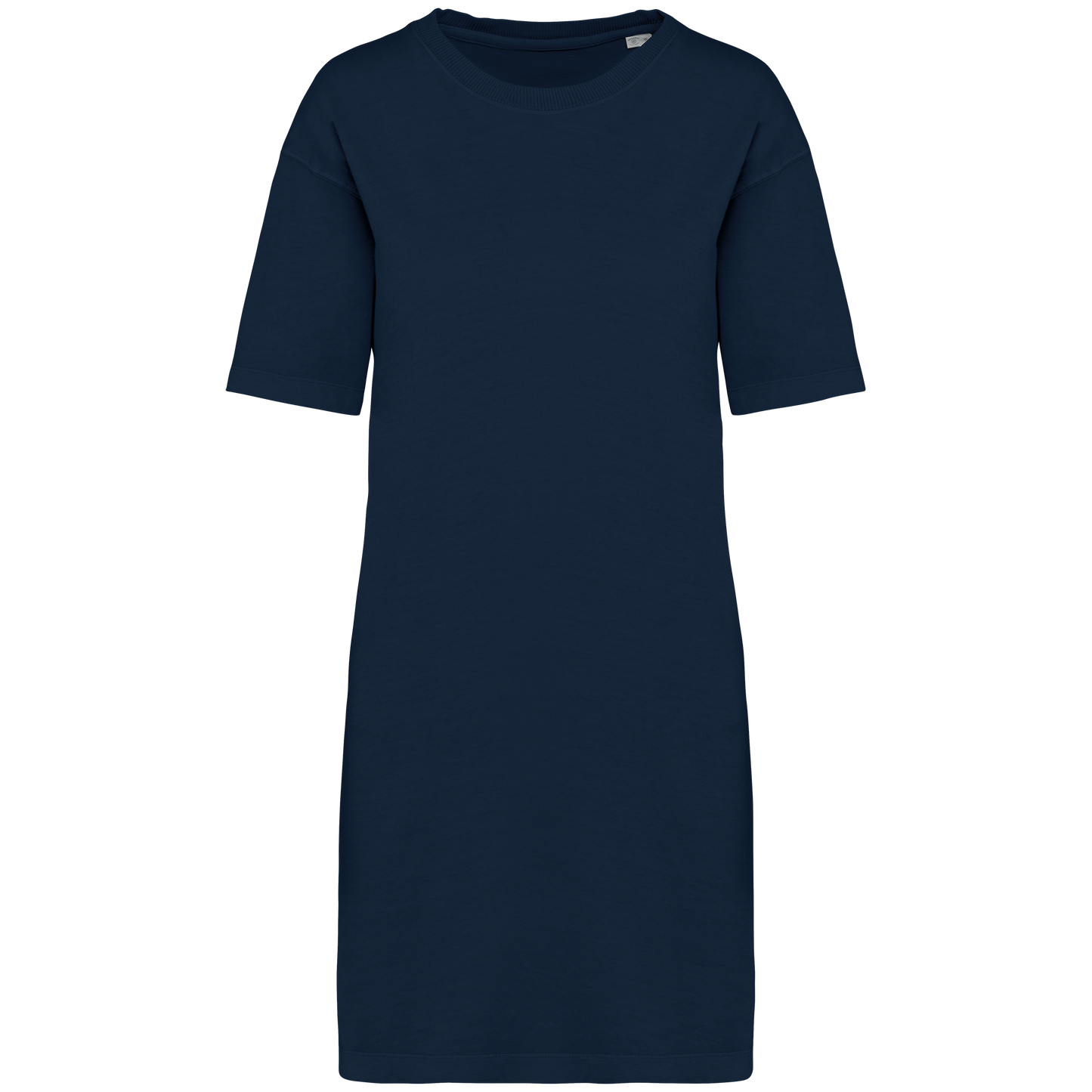 The Hollis T-Shirt Kleid - Washed Navy Blue