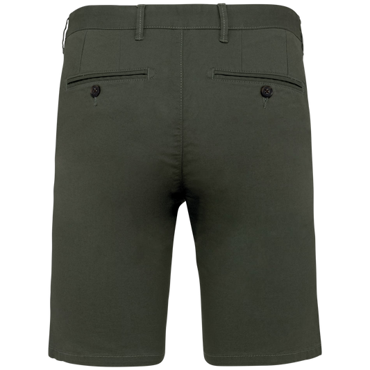 The Braxton Bermuda Shorts - Organic Khaki