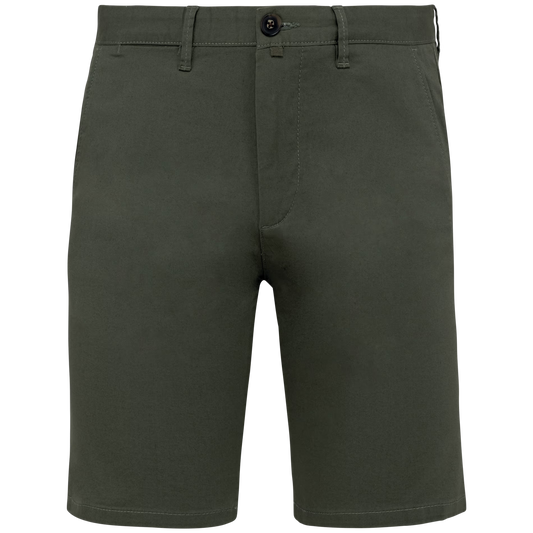 The Braxton Bermuda Shorts - Organic Khaki