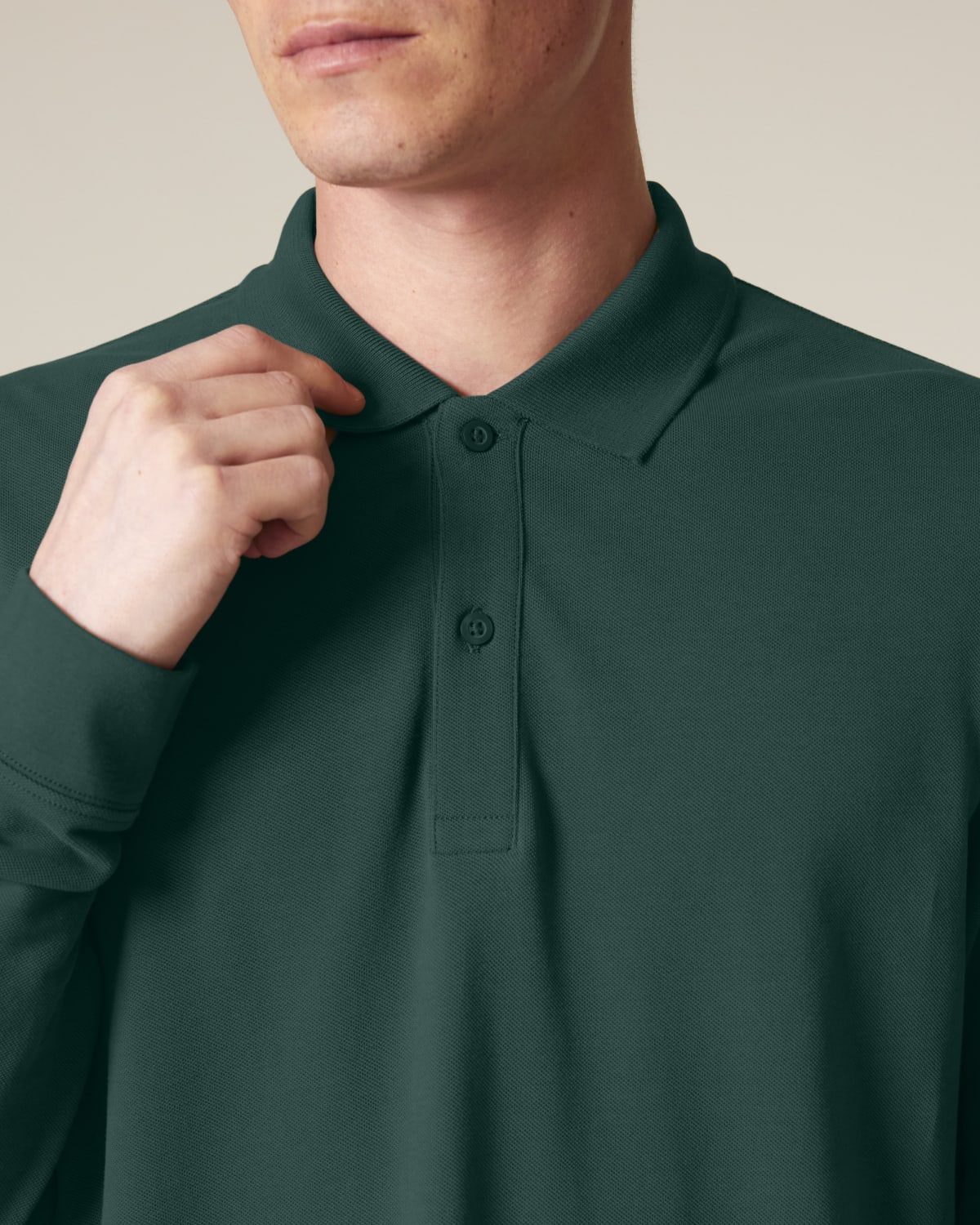 Belgrave Polo Shirt Longsleeve - Eton Green