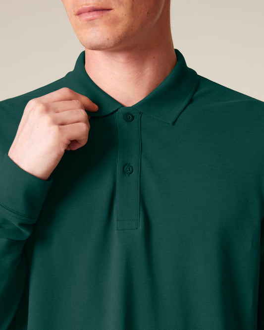 Belgrave Polo Shirt Longsleeve - Eton Green
