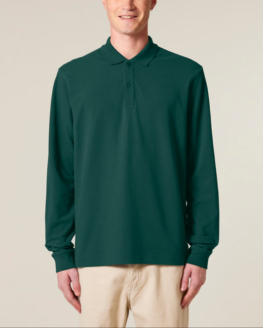 Belgrave Polo Shirt Longsleeve - Eton Green