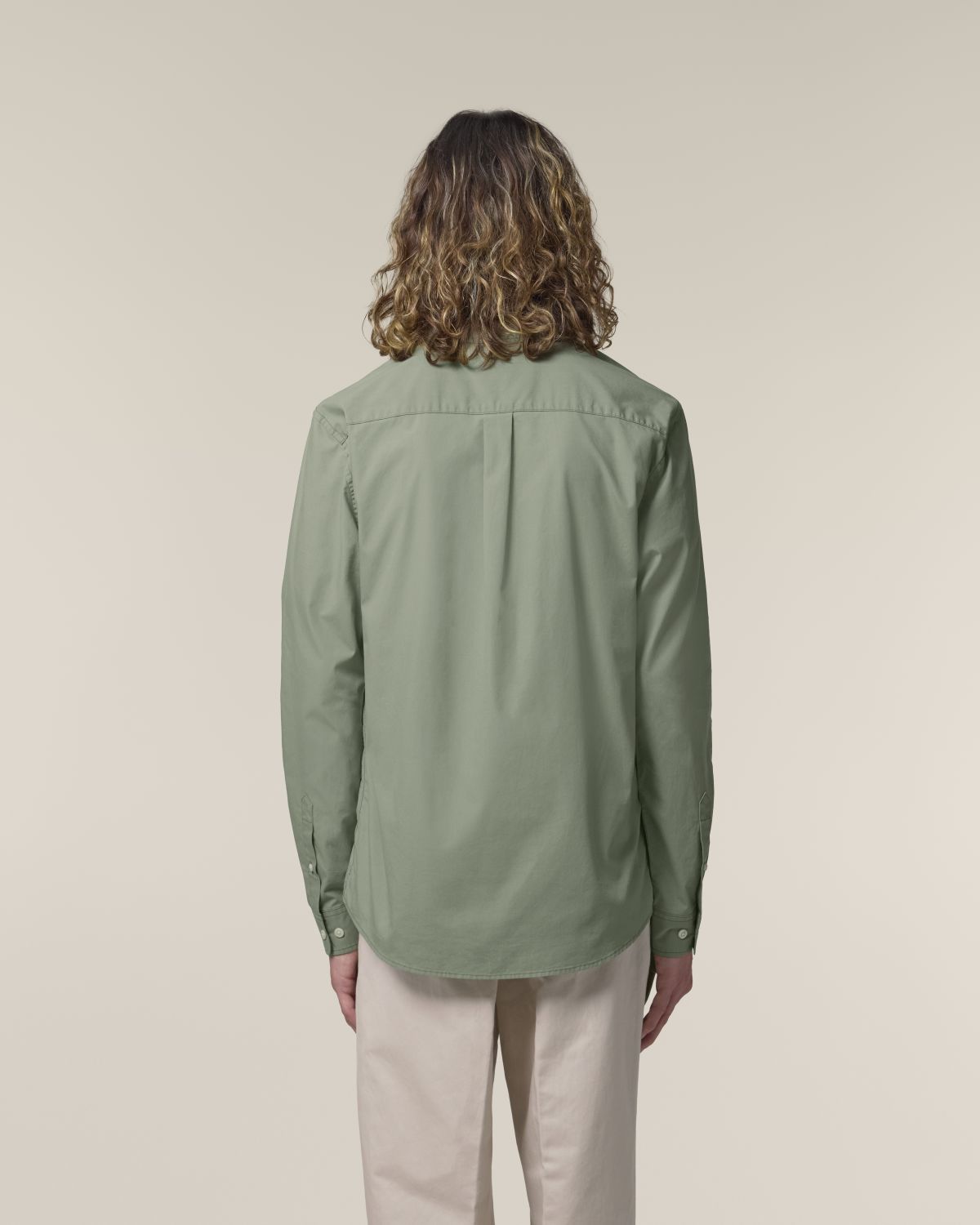 The Ashford Poplin - Soft Khaki