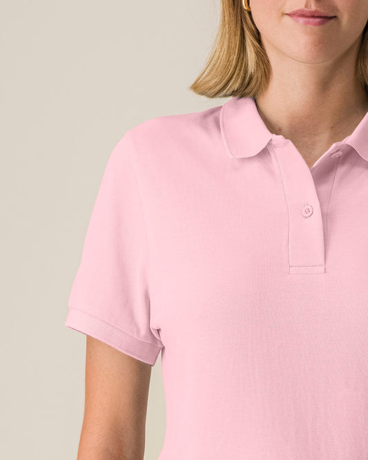The Beaumont Polo Shirt- Heirloom Blush