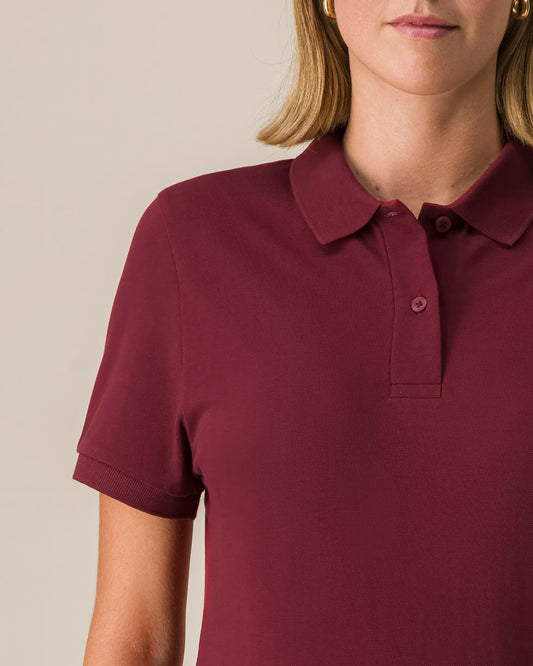 The Beaumont Polo Shirt - Claret Vale