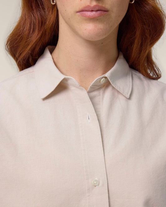 Oxford Hemd Female - Camel Dune