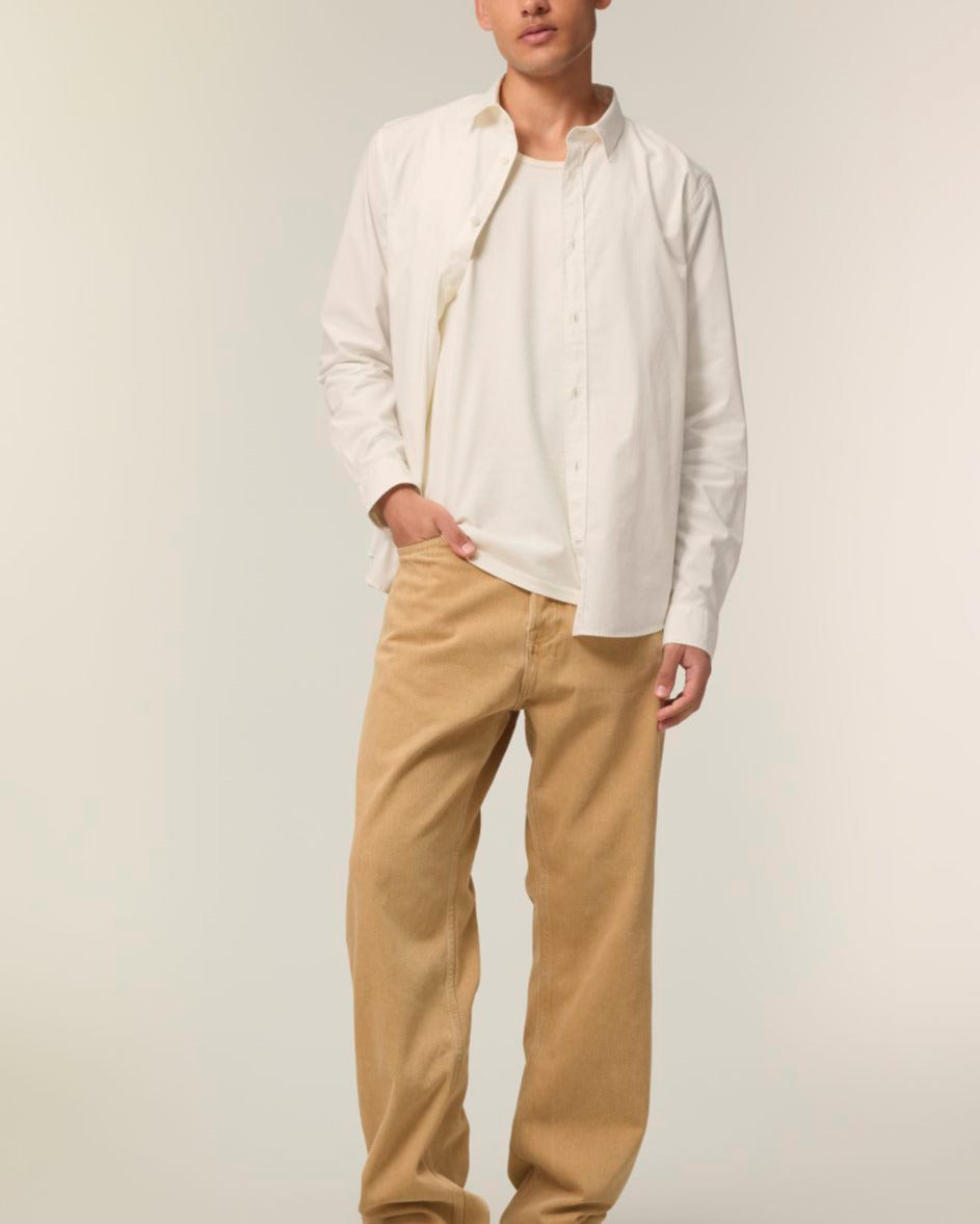 The Ashford Poplin - French Cream