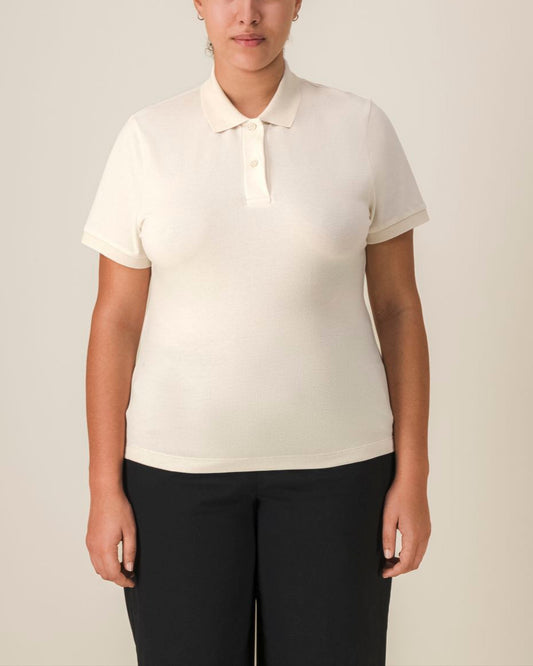 The Beaumont Polo Shirt - Champagne Fog