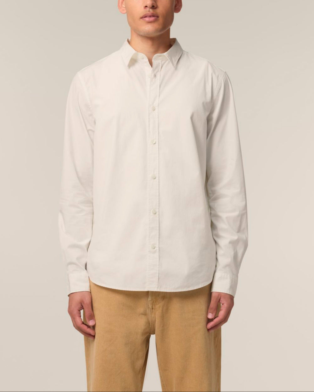 The Ashford Poplin - French Cream
