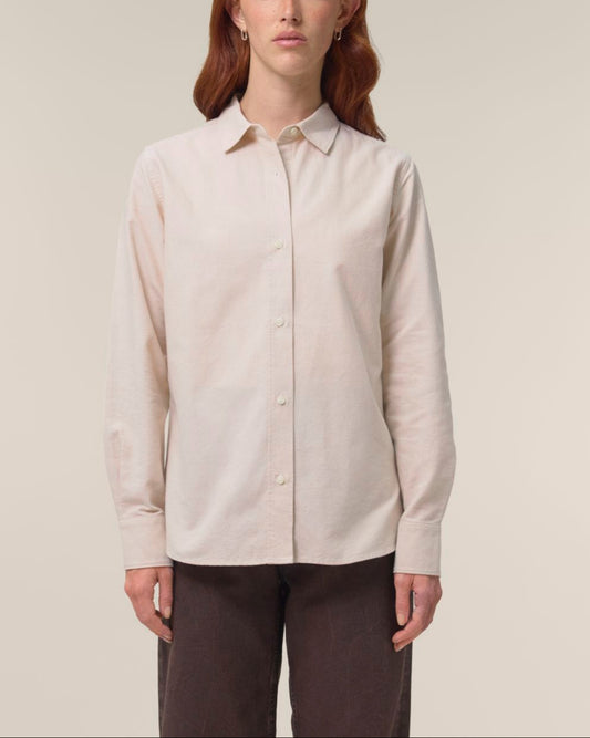 Oxford Hemd Female - Camel Dune