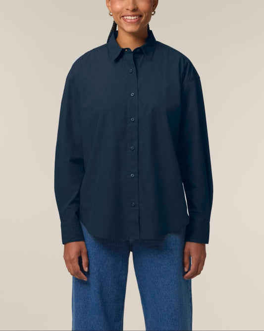 The Roselyn Poplin Hemd - Midnight Edition