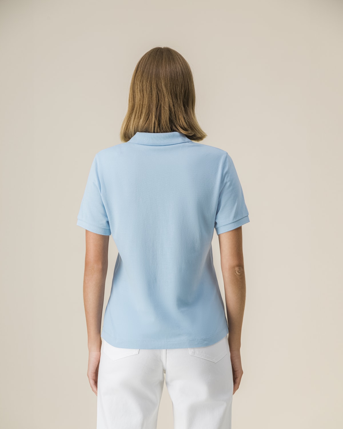 The Beaumont Polo Shirt - Sky blue