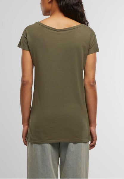 The Wideneck Tee T-Shirt - Classic Olive