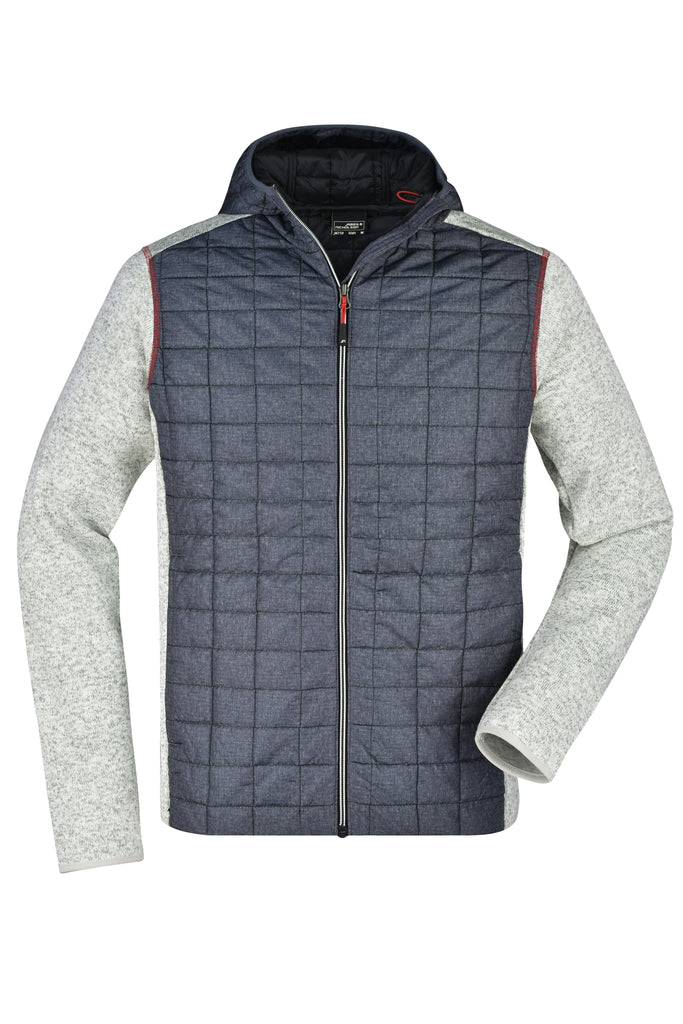 HYBRIDJACKE MELANGE-OPTIK