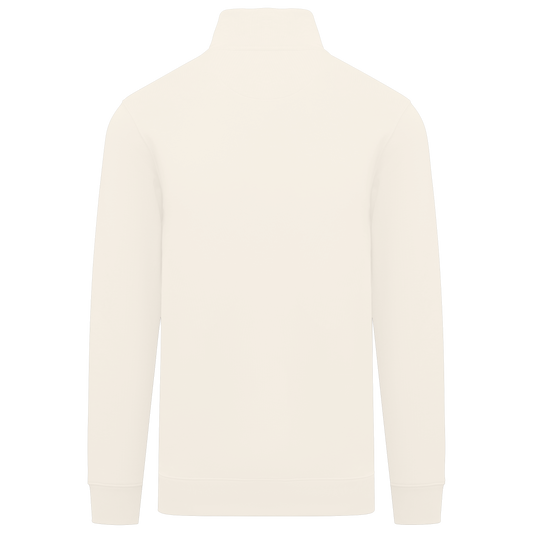 The Braemar Half-Zip Sweater - Ivory Edition