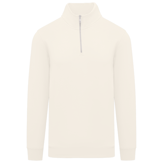 The Braemar Half-Zip Sweater - Ivory Edition