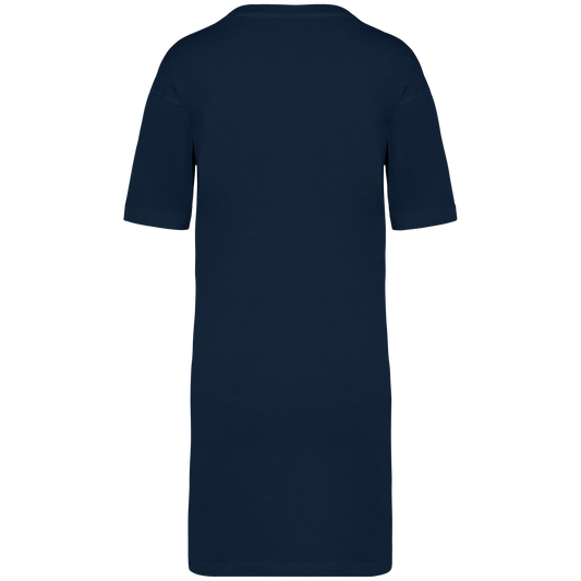 The Hollis T-Shirt Kleid -  Washed Navy Blue