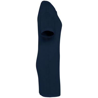 The Hollis T-Shirt Kleid -  Washed Navy Blue