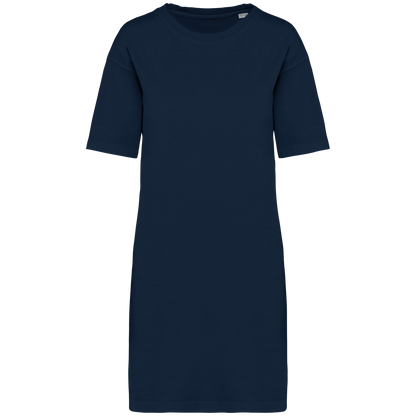 The Hollis T-Shirt Kleid -  Washed Navy Blue