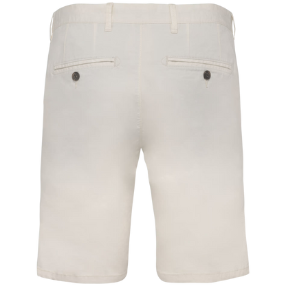 The Braxton Bermuda Shorts - Ivory Edition