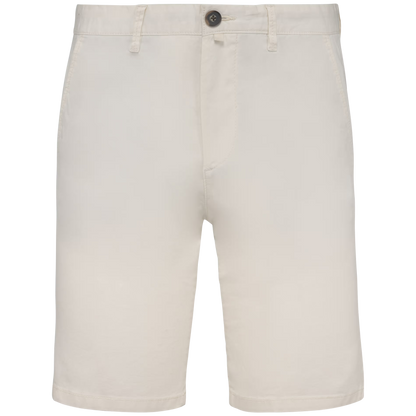 The Braxton Bermuda Shorts - Ivory Edition