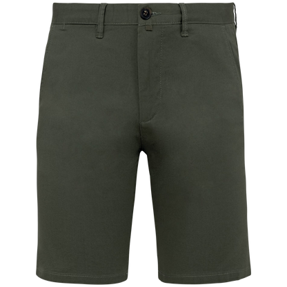 The Braxton Bermuda Shorts - Organic Khaki