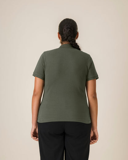 The Beaumont Polo Shirt - Countryside Khaki