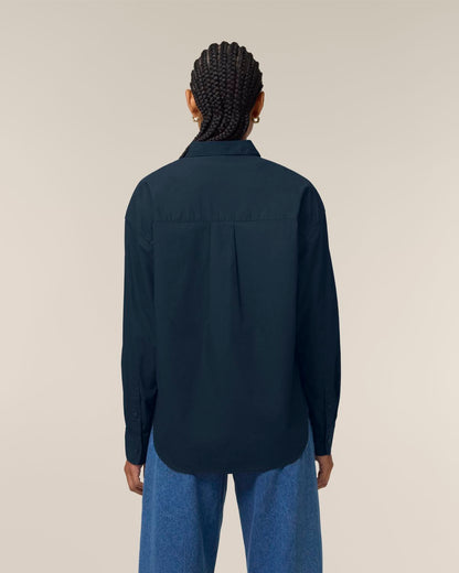 The Roselyn Poplin Hemd - Midnight Edition