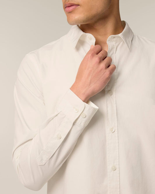 The Ashford Poplin - French Cream