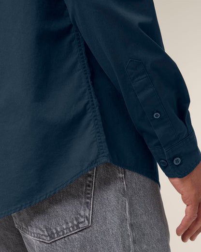 The Ashford Poplin Hemd - Midnight Edition