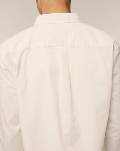 The Ashford Poplin Hemd - French Cream