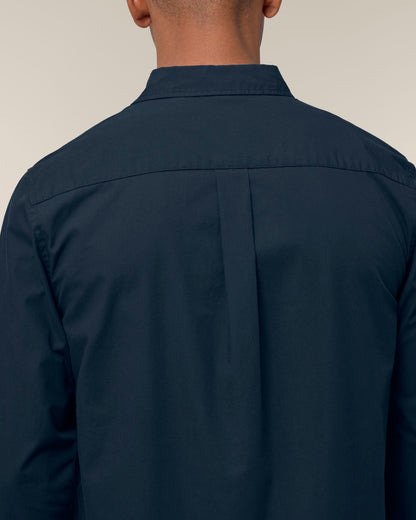 The Ashford Poplin Hemd - Midnight Edition