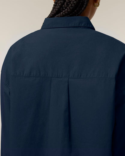 The Roselyn Poplin Hemd - Midnight Edition