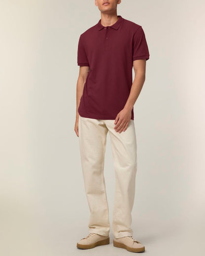 Belgrave Polo Shirt - Claret Vale