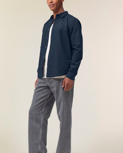 The Ashford Poplin Hemd - Midnight Edition