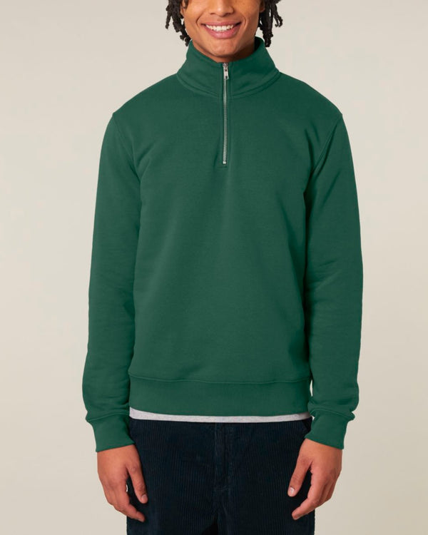 QUARTER-ZIP-SWEATSHIRT