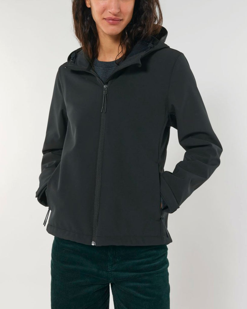 SOFTSHELL-JACKE MIT KAPUZE