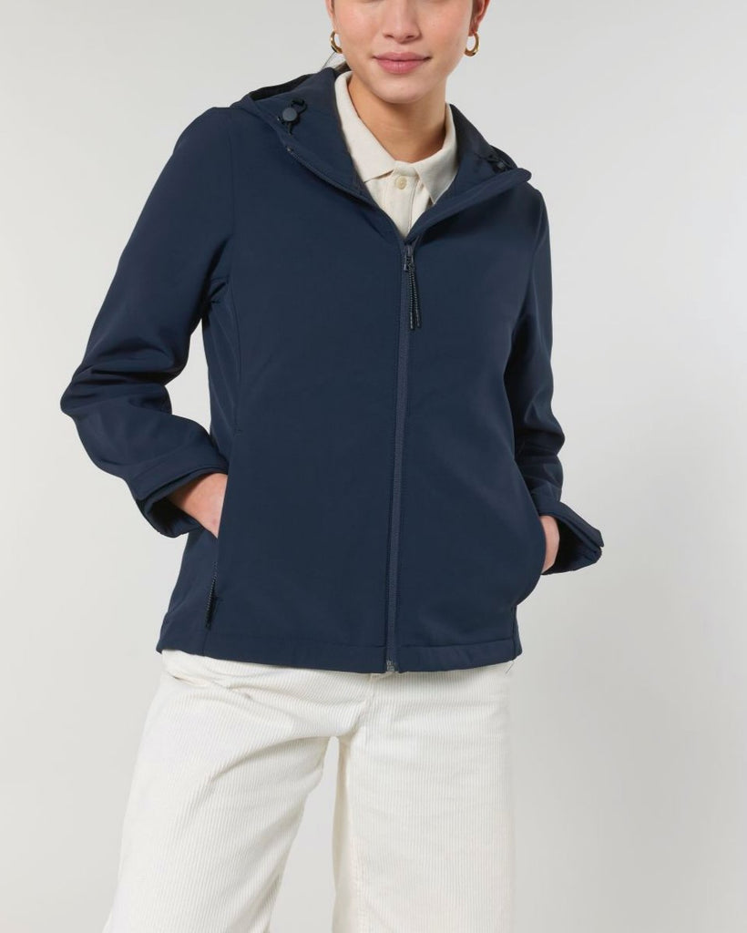 SOFTSHELL-JACKE MIT KAPUZE