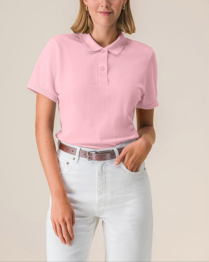 The Beaumont Polo Shirt- Heirloom Blush