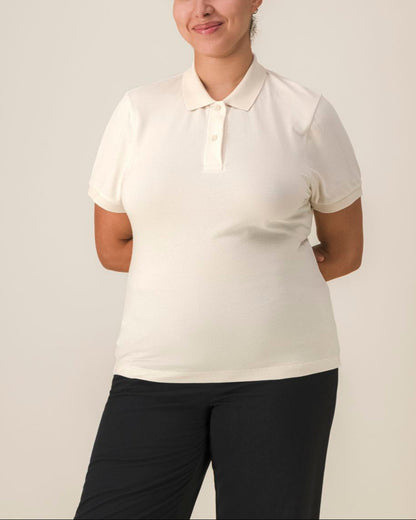 The Beaumont Polo Shirt - Champagne Fog