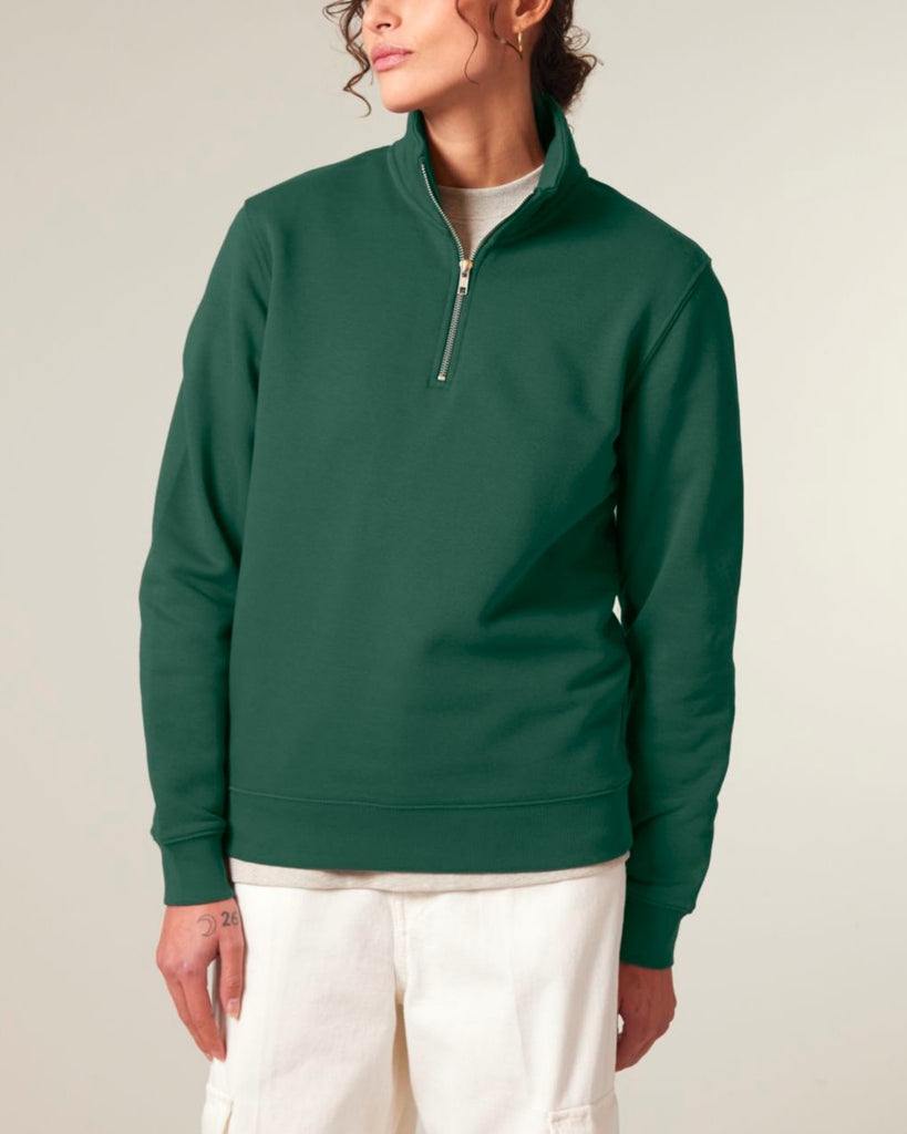 QUARTER-ZIP-SWEATSHIRT