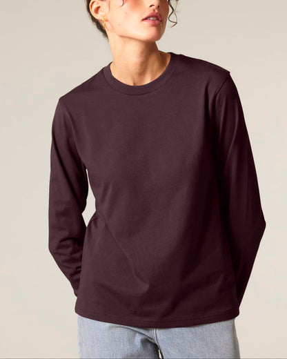 The Ellsworth Longsleeve Unisex - Ashwood Brown