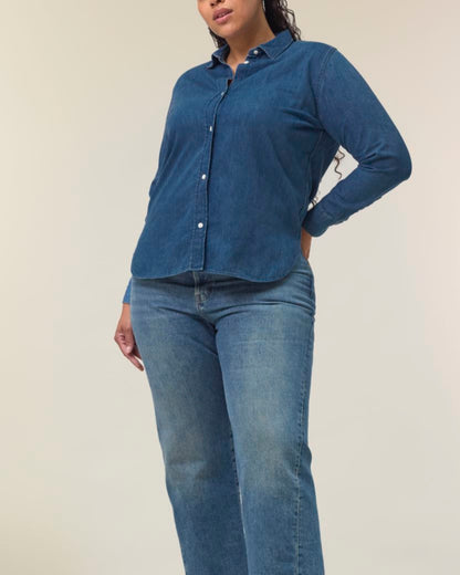 The Roselyn Denim Hemd