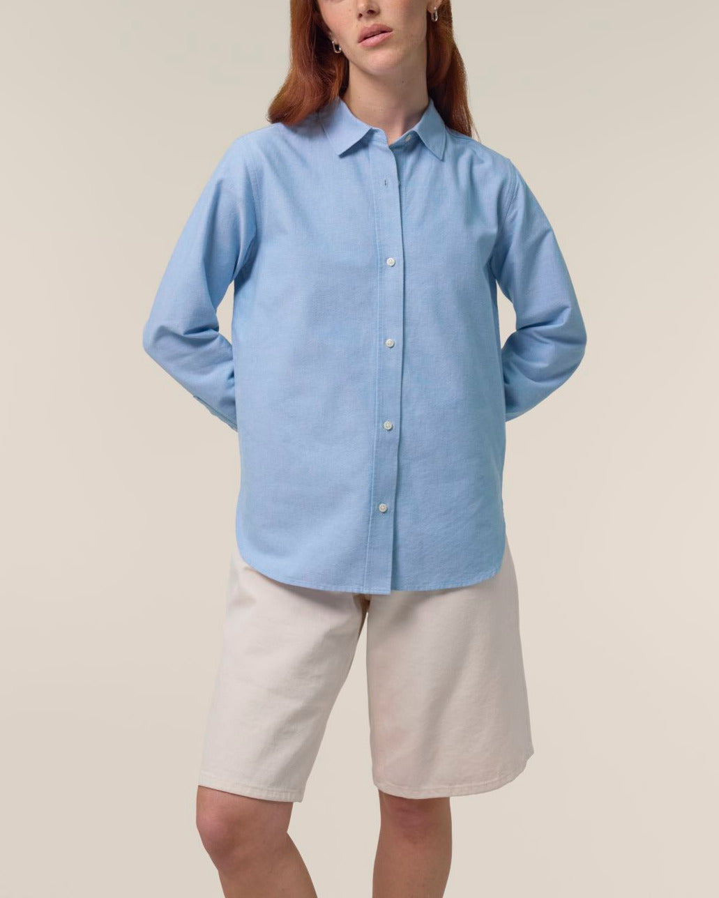 Oxford Shirt Female - Oxford Blue