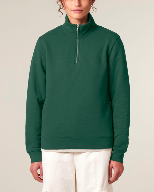 QUARTER-ZIP-SWEATSHIRT